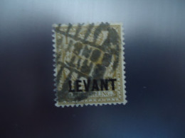 LEVANT  U.K IN TURKEY  OVERPRINT    WITH POSTMARK - Levant Britannique