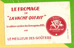 Buvard . Blotting Paper : Fromage LA VACHE QUI RIT - Lattiero-caseario