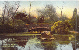 ROYAUME-UNIS - Angleterre - Rustic Bridge - Golders Hill Park - Carte Postale Ancienne - Norway