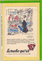 BUVARD : La Vache Qui Rit Decouvertes N°5  Signé Marie Bayle - Leche