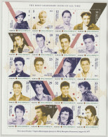 Mozambique 2023 Elvis Presley ** MNH Postfrischer Block Aus 20 Marken - Elvis Presley