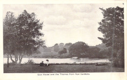 ROYAUME-UNIS - Angleterre - Sion House And The Thames From Kew Gardens - Carte Postale Ancienne - Norway