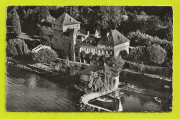 74 LUGRIN TOURRONDE N°5637 Le Château De La Duchesse De Vendôme En 1957 Barques Aménagées éditions J. Cellard BRON - Lugrin