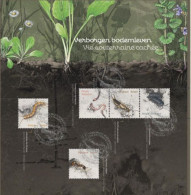 Verborgen Bodemleven Zegels Met Uitgiftestempel 2023 - Oblitérés