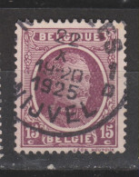 COB 195 Oblitération Centrale NIVELLES - 1922-1927 Houyoux