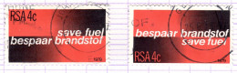RSA+ Südafrika 1979 Mi 554-55 Brennstoffsparen - Gebraucht