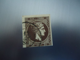 GREECE  USED  STAMPS  LARGE HEAD 30L    WITHOUT NUMBERS - Altri & Non Classificati