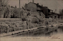 VERSOIX    ( SUISSE    )   VUE GÉNÉRALE  BISE GLACIALE - Versoix