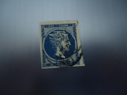 GREECE  USED  STAMPS  LARGE HEAD 20Λ  ΠΑΧΥ ΕΙΚΟΣΙ - Altri & Non Classificati