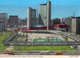 CANADA- TORONTO ONTARIO - THE CITY HALL AND NATHAN PHILLIPS SQUARE - Toronto