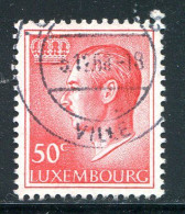 LUXEMBOURG- Y&T N°661- Oblitéré - 1965-91 Jean