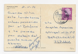 3755  Postal  Karakoy 1974 Turquía , - Storia Postale