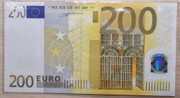 Euronotes 200 Euro 2002  UNC < X >< R006 > Germany Duisenberg - 200 Euro