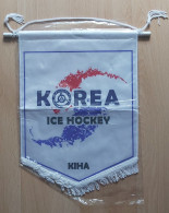 Korea Ice Hockey Federation Association Union PENNANT, SPORTS FLAG FLAG ZS 1 KUT - Invierno