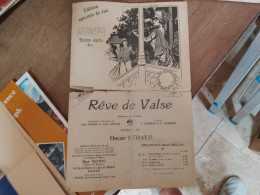 85 //  PARTITION "REVE DE VALSE"  / OSCAR STRAUS - Operaboeken