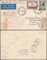 Belgique 1938  -Lettre Recommandée Par Avion De Bruxelles Vers Mopti - Soudan Fr.....(DD) DC-11482 - Used