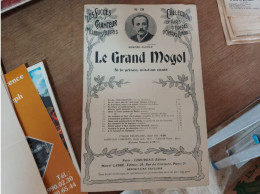 85 //  PARTITION  "LE GRAND MOGOL" - Opéra