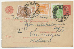 Uprated Postal Stationery Soviet Union - The Hague The Netherlands 1928 - Cartas & Documentos