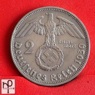 GERMANY 2 REICHSMARK 1939 D ***SILVER*** KM# 93 (Nº54027) - 2 Reichsmark