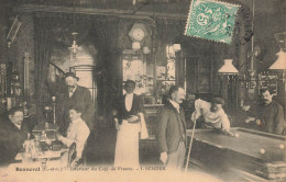 Bonneval * 1907 * Intérieur Du Café De France J. SENDER * Billard Jeu Sport * Commerce - Chartres