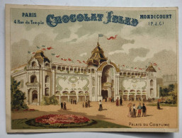 Belle Chromo Chocolat IBLED Mondicourt - Exposition Universelle De 1900 - Palais Du Costume - Ibled