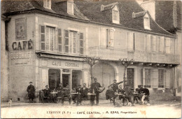 S12294 Cpa 64 Lembeye - Café Central - M. Rams Propriétaire - Lembeye