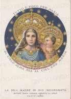 CARTOLINA  PRATO,TOSCANA-LA SS.MADRE DI DIO INCORONATA-RIFUGIO MARIA VERGINE ASSUNTA AL CIELO-STORIA,NON VIAGGIATA - Prato