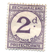 Bechuanaland Protectorate 1932 Single 2d Violet Postage Due Stamp - 16 - 1885-1964 Protectorat Du Bechuanaland