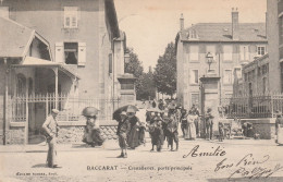 Delcampe - 54 - BACCARAT - Cristalleries, Porte Principale - Baccarat