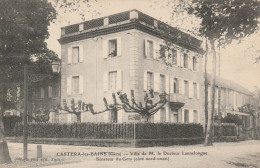 Castera-les-Bains 32 (8205) Villa De M. Le Docteur Lannelongue, Sénateur Du Gers (Côté Nord-ouest) - Castera