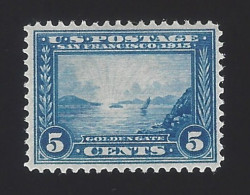 US #399 1913 Blue WMK 190 Perf 12 Mint OG LH VF SCV $70 - Unused Stamps