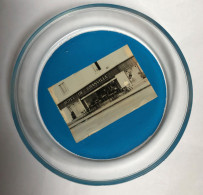 Ancien Cendrier Vide Poche En Verre HOTEL DE GRANVILLE Restaurant Snack Bar - Ashtrays