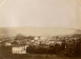 Belley - Photo Ancienne Albuminée Circa 1901 - Vue Générale Sur La Commune - Belley