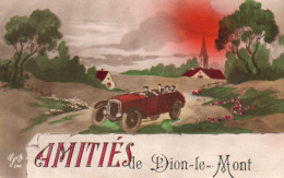 Amitiés  De Dion-le-Mont Voyagé En 19????ne Possède Plus Son Timbre - Chaumont-Gistoux