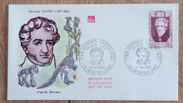 FDC 1969 - YT N°1595 - GEORGES CUVIER - MONTBELIARD - 1960-1969