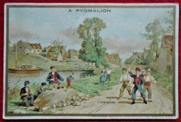 Chromo. Publicité. Magasins Pygmalion, Bd Sébastopol, Rues Rivoli & St Denis, Paris. - Other & Unclassified