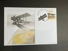 (4 P 3) Australia First Regular Air Mail Cover - Briefe U. Dokumente