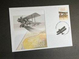 (4 P 3) Australia First Regular Air Mail Cover - Covers & Documents