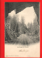 KAS-14  Les Gorges Du Pichoux Entre Undervelier Et Bellelay  Attelage. Circ. 1906 Tampon Hotel De La Couronne Cir. 1906 - Undervelier