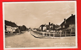 KAS-16  RARE Alle Quartier De L'Ancienne Poste. Carte-Photo  Visa ACF BRB 1939. Riat, épicerie NC - Autres & Non Classés