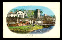 United Kingdom Wales Breconshire Brecon The Castle ( Format 9cm X 14cm ) - Breconshire