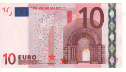 10 EURO  "U" France   Firma Trichet    L 046 A2  Ch.38      /  FDS - UNC - 10 Euro