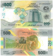 Central African States 500 Francs CFA 2020 (2023) UNC - Central African States