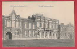 Courcelles-Trieux - Ecole Industrielle -1910 ( Voir Verso ) - Courcelles