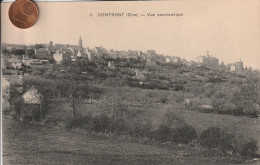 61 -  Carte Postale Ancienne  De DOMFRONT Vue Panoramique - Domfront