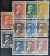 N867 - SPAGNA - SPAIN 1930 FRANCISCO GOYA (1746 - 1828) SET 11 STAMPS MH - Nuevos