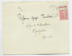 SEMEUSE 50C PUB BYRRH LETTRE COVER TOULOUSE 18.11 SANS DATEUR - Briefe U. Dokumente