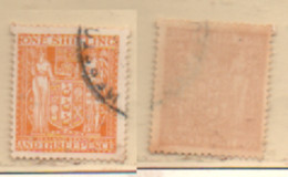 Neuseeland 1943 MiNr.: St57 Stempelmarke Gestempelt New Zealand Stamp Duty Used Scott: AR57 Yt: FP56 Sg: F191 - Fiscali-postali