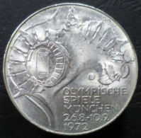 Germania - RFT - 10 Mark 1972 D - Olimpiadi Di Monaco - KM# 133 - 10 Mark