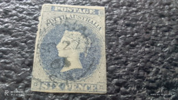 SOUTH  AUSTRALIA-1856   6P    VICTORIA   USED - Oblitérés